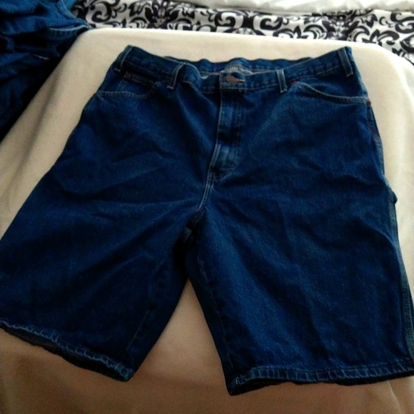 Men's Denim Carpenter Shorts, Dickies, size 38 - Picture 1 of 5
